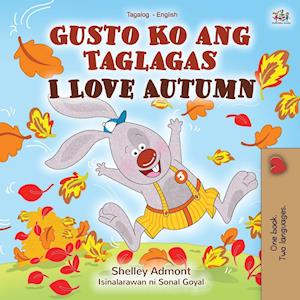 I Love Autumn (Tagalog English bilingual children's book)