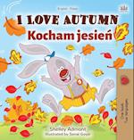 I Love Autumn (English Polish Bilingual Book for Children)