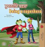 Being a Superhero (Punjabi English Bilingual Book for Kids -India)