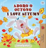 I Love Autumn (Portuguese English Bilingual Children's Book - Portugal)