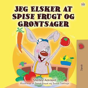 I Love to Eat Fruits and Vegetables (Danish edition)