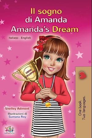 Amanda's Dream (Italian English Bilingual Book for Kids)