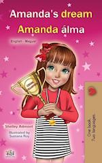 Amanda's Dream (English Hungarian Bilingual Book for Children)