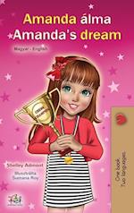 Amanda's Dream (Hungarian English Bilingual Book for Children)