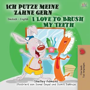 I Love to Brush My Teeth (German English Bilingual Book for Children)