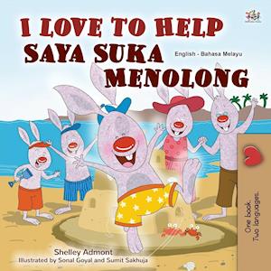 I Love to Help (English Malay Bilingual Book for Kids)