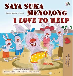 I Love to Help (Malay English Bilingual Children's Book)