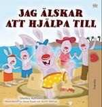 I Love to Help (Swedish Children's Book)