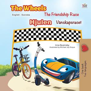 The Wheels -The Friendship Race (English Swedish Bilingual Book for Kids)