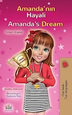 Amanda's Dream (Turkish English Bilingual Children's Book)