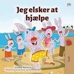 I Love to Help (Danish Book for Kids)