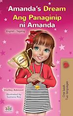 Amanda's Dream (English Tagalog Bilingual Book for Kids)