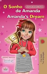 Amanda's Dream (Portuguese English Bilingual Book for Kids -Brazilian)