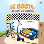 The Wheels -The Friendship Race (Italian Book for Kids)
