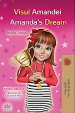 Amanda's Dream (Romanian English Bilingual Children's Book)