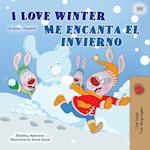 I Love Winter (English Spanish Bilingual Book for Kids)