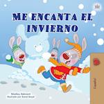 I Love Winter (Spanish Children's Book)