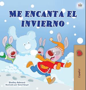 I Love Winter (Spanish Children's Book)