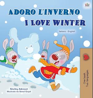 I Love Winter (Italian English Bilingual Book for Kids)