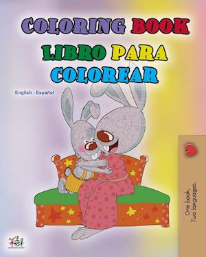 Coloring book #1 (English Spanish Bilingual edition)