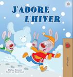 I Love Winter (French Children's Book)