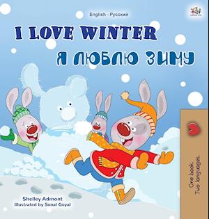 I Love Winter (English Russian Bilingual Book for Kids)