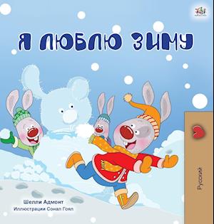 I Love Winter (Russian Children's Book)