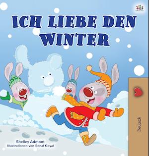 I Love Winter (German Book for Kids)