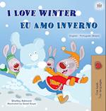 I Love Winter (English Portuguese Bilingual Children's Book -Brazilian)