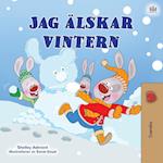 I Love Winter (Swedish Book for Kids)