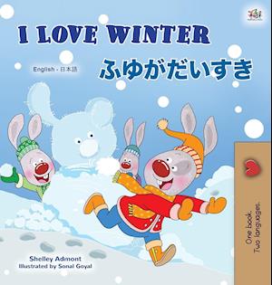 I Love Winter (English Japanese Bilingual Book for Kids)