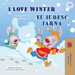 I Love Winter (English Romanian Bilingual Book for Kids)