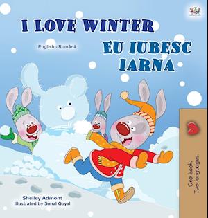 I Love Winter (English Romanian Bilingual Book for Kids)