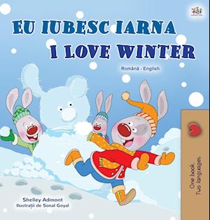 I Love Winter (Romanian English Bilingual Children's Book)