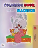 Coloring book #1 (English German Bilingual edition)