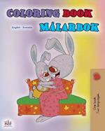 Coloring book #1 (English Swedish Bilingual edition)