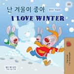 I Love Winter (Korean English Bilingual Children's Book)