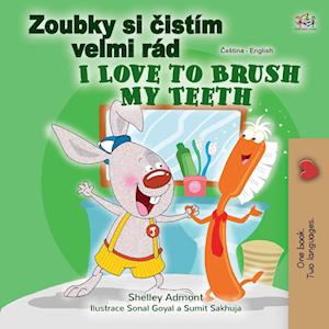 I Love to Brush My Teeth (Czech English Bilingual Book for Kids)