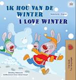 I Love Winter (Dutch English Bilingual Children's Book)