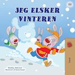 I Love Winter (Danish Children's Book)