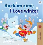 I Love Winter (Polish English Bilingual Children's Book)