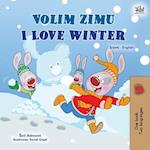 I Love Winter (Serbian English Bilingual Children's Book - Latin Alphabet)