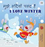 I Love Winter (Hindi English Bilingual Book for Kids)