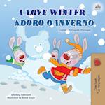 I Love Winter (English Portuguese Bilingual Children's Book - Portugal)