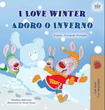 I Love Winter (English Portuguese Bilingual Children's Book - Portugal)