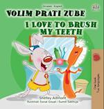 I Love to Brush My Teeth (Croatian English Bilingual Book for Kids)