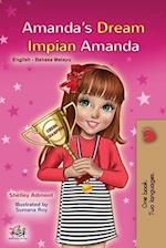 Amanda's Dream (English Malay Bilingual Book for Kids)