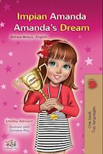 Amanda's Dream (Malay English Bilingual Book for Kids)