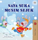 I Love Winter (Malay Children's Book)