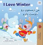 I Love Winter  (English Farsi Bilingual Book for Kids - Persian)